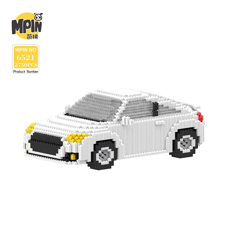 【15cm】M6521 White TT Car