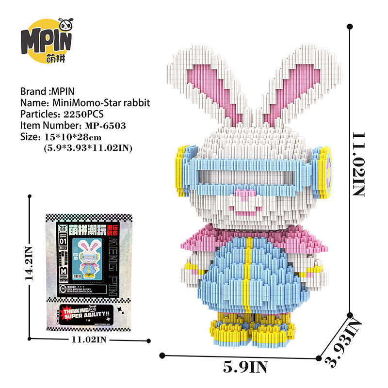 【28cm】M6503 MiniMomo - Interstellar Rabbit