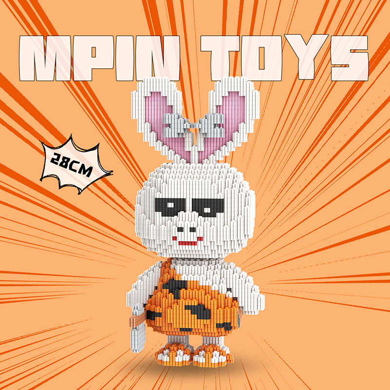【28cm】M6534 MiniMomo -warrior Hare Rabbit