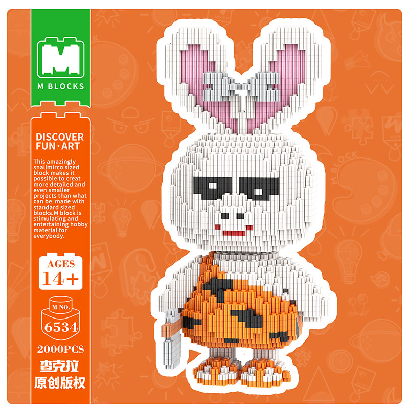 【28cm】M6534 MiniMomo -warrior Hare Rabbit