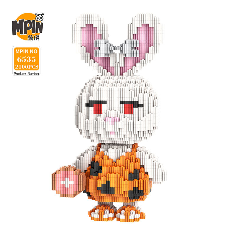 【28cm】M6535 MiniMomo -Foodie Jack Rabbit