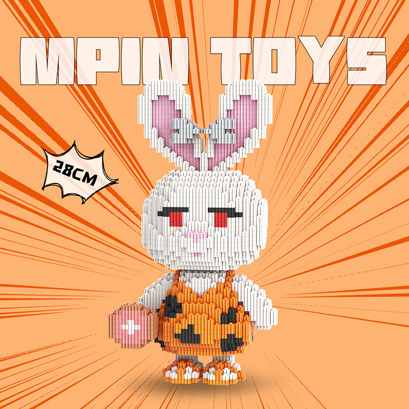 【28cm】M6535 MiniMomo -Foodie Jack Rabbit