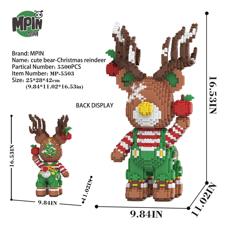 Christmas reindeer 5503