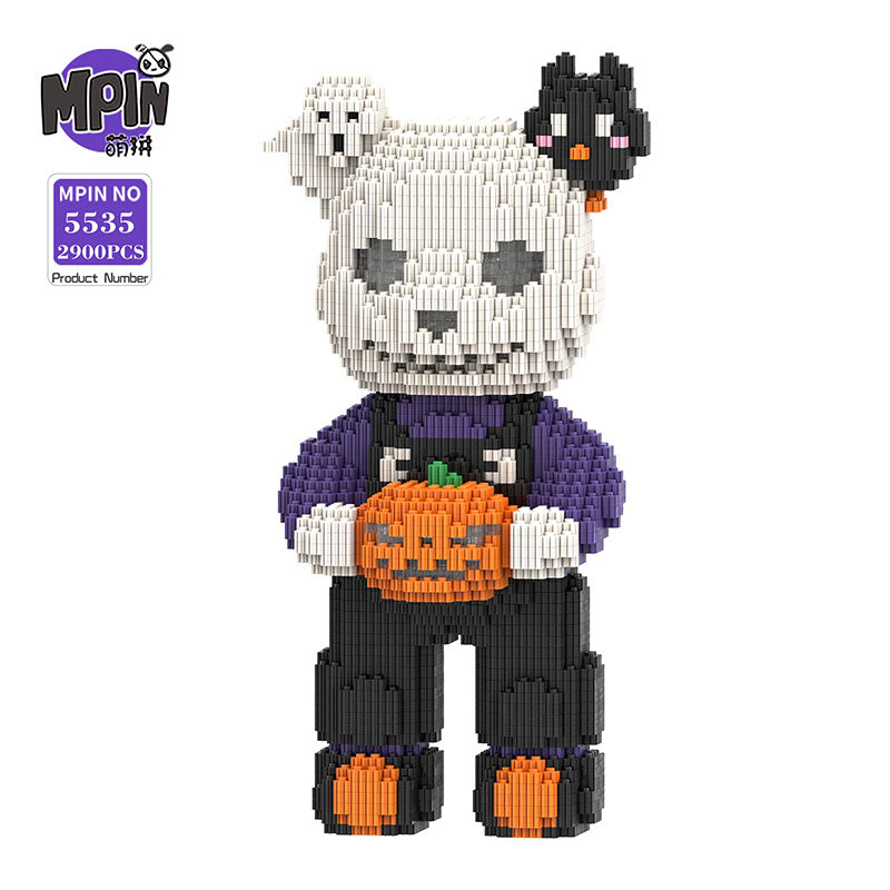 【32cm】 M5535 halloween skeleton Bear 5535