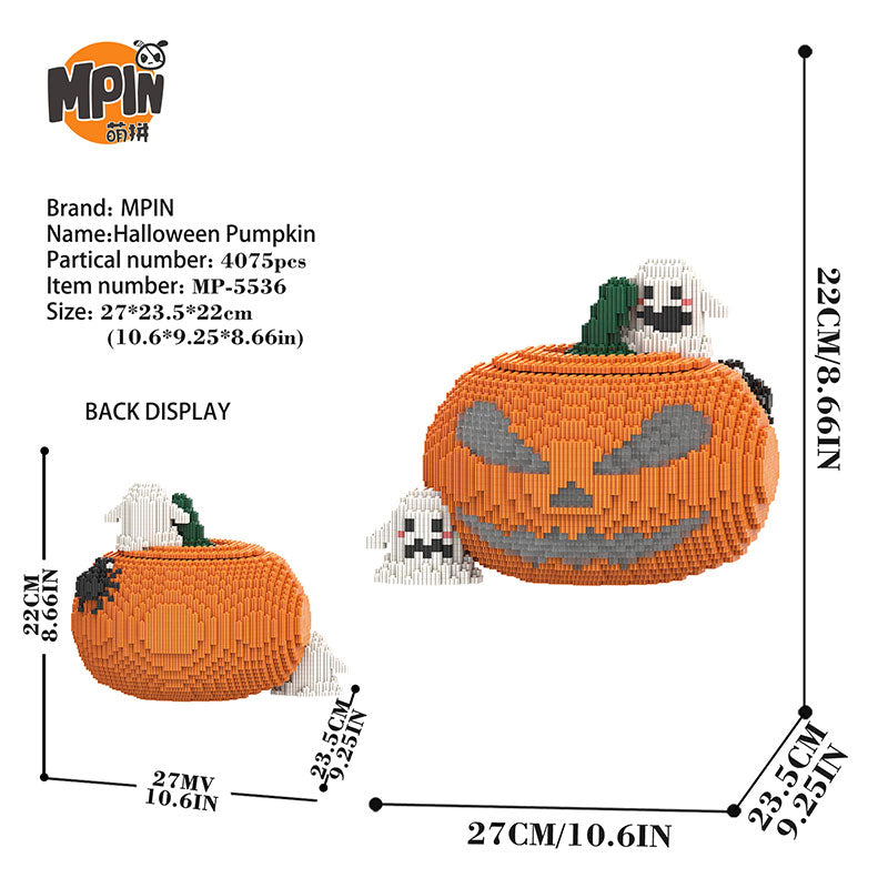 【22cm】 M5536 TK Halloween Pumpkin