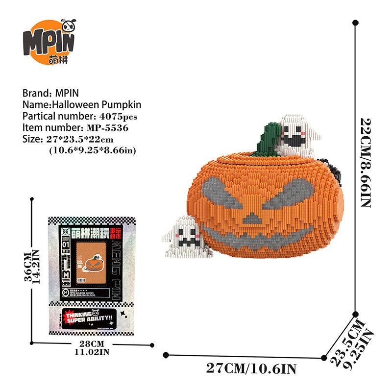 【22cm】 M5536 TK Halloween Pumpkin