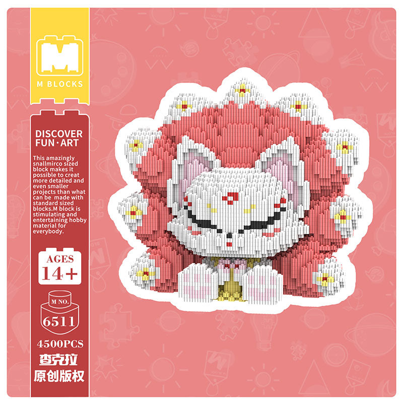 【25cm】M6511 Red Nine Tailed Fox