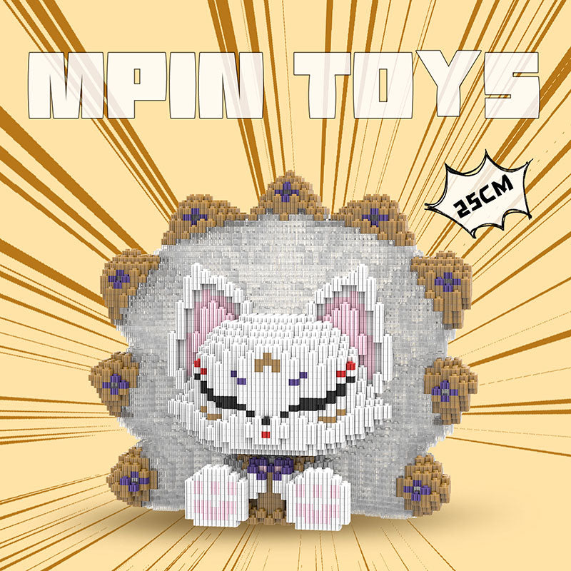 【25cm】M6512 Crystal Nine Tailed Fox