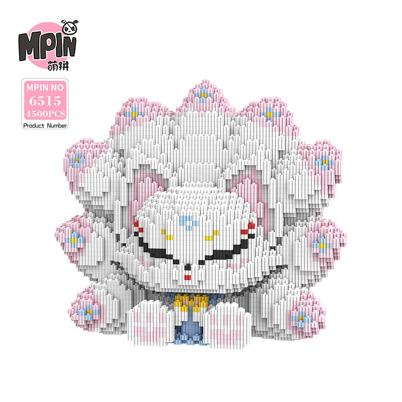 【25cm】M6515 Snow - Nine Tailed Fox