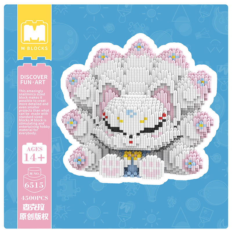 【25cm】M6515 Snow - Nine Tailed Fox