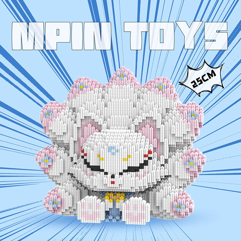 【25cm】M6515 Snow - Nine Tailed Fox