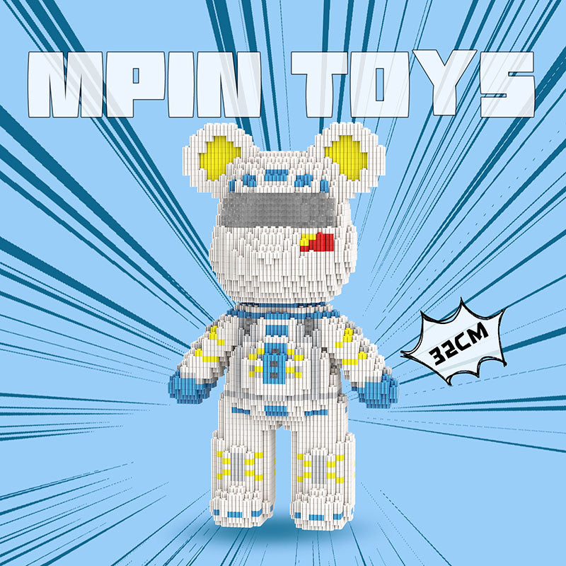 【32cm】M6600 Male astronaut medium-sized bear