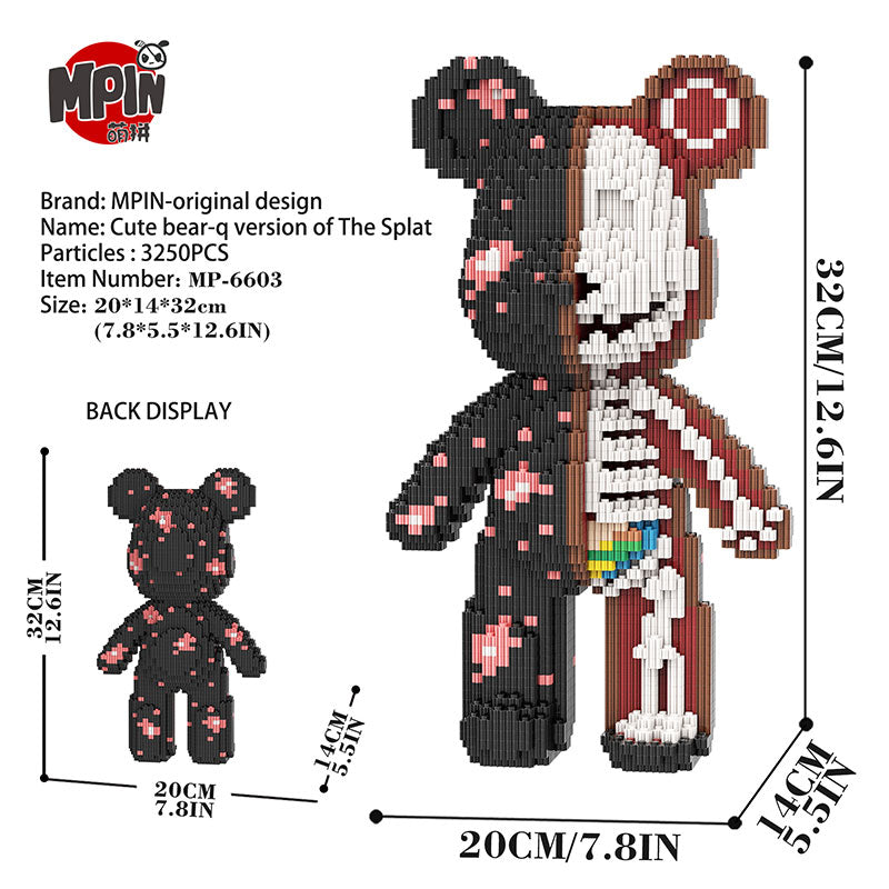 【32cm】M6603 Thunderclap, Medium Bear