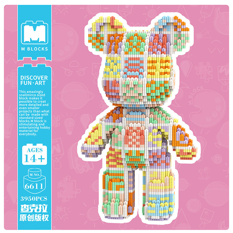 【32cm】M6611 Bohemian Medium Bear