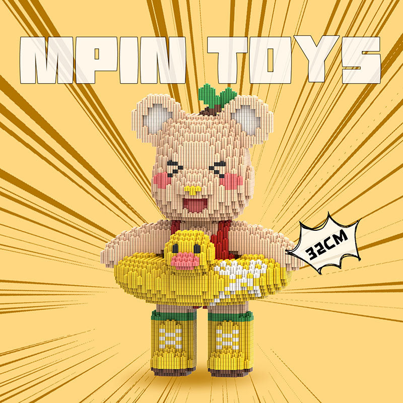 【32cm】M6628 RedBook Medium Bear