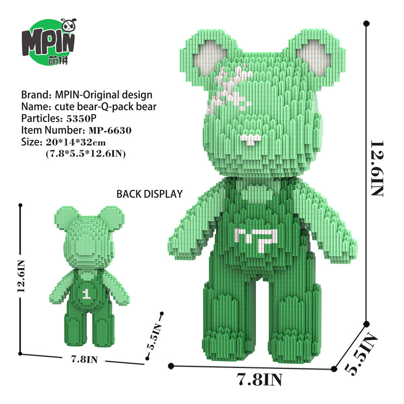 Cute bear Q-pack bear 6630