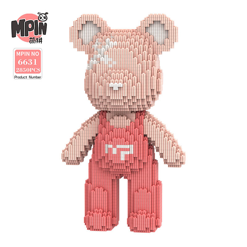 【32cm】M6631 Cute Bear-Q Pack Bear