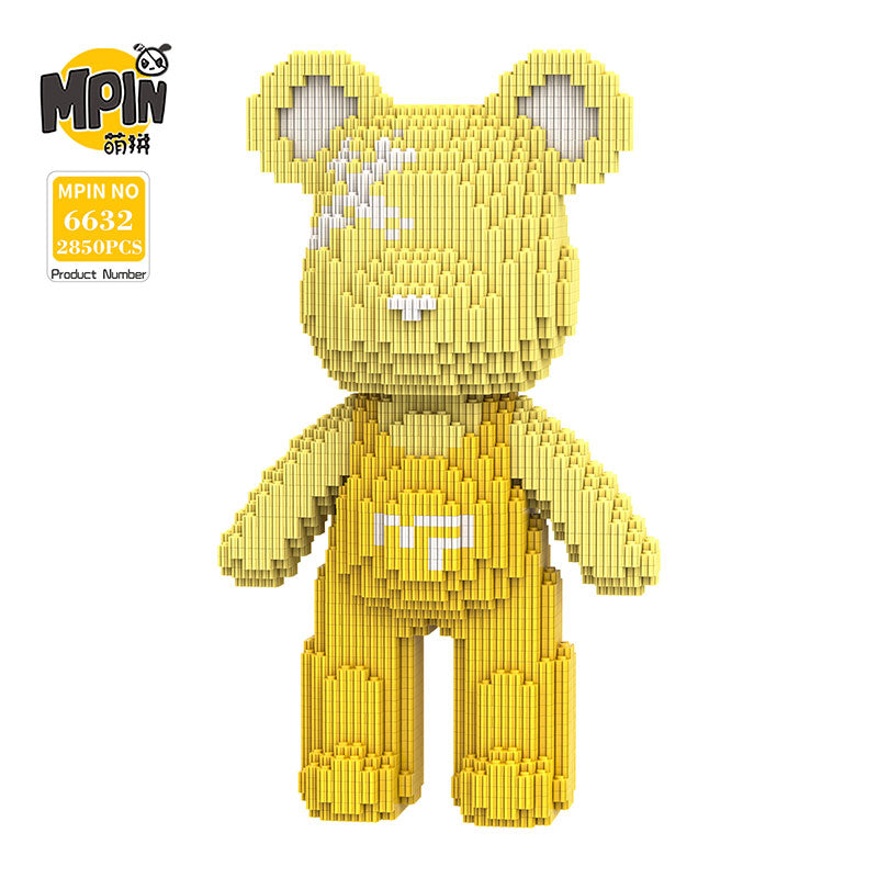 【32cm】M6632 Cute bear Q-pack bear FIX