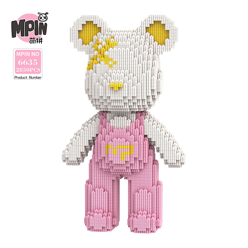 【32cm】M6635 Cute bear Q-pack bear