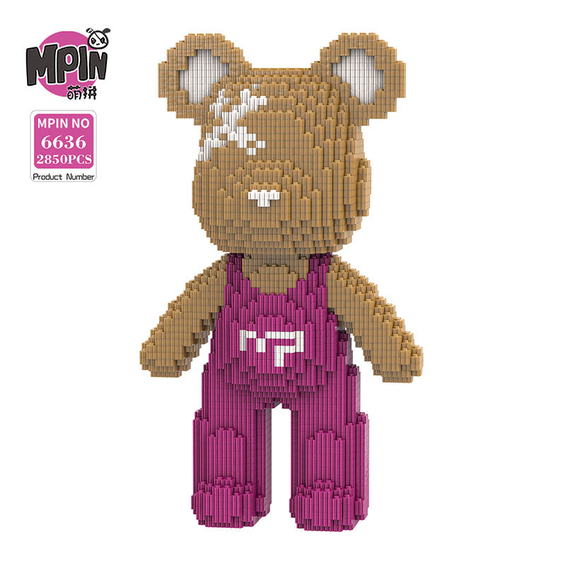 【32cm】M6636 Cute bear Q-pack bear