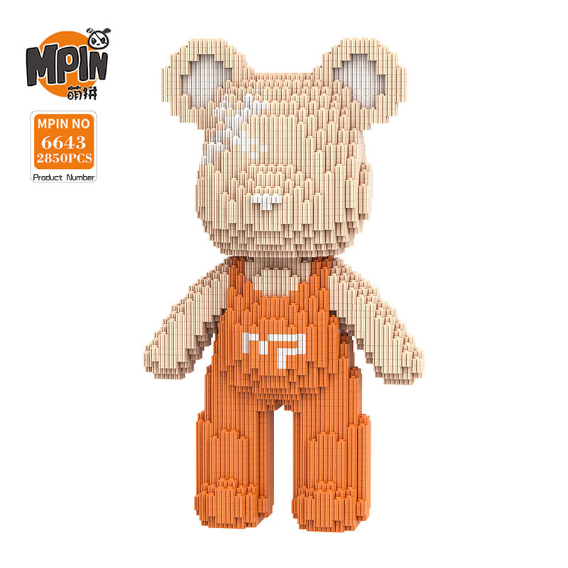 【32cm】M6643 Cute bear Q-pack bear
