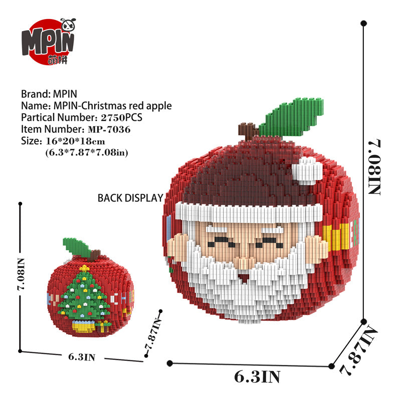 Christmas Red Apple 7036