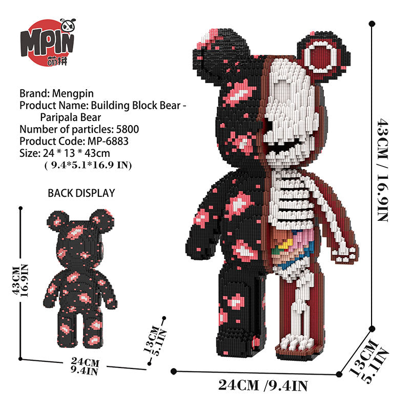 【43cm】M6883 Pilipala Big Bear