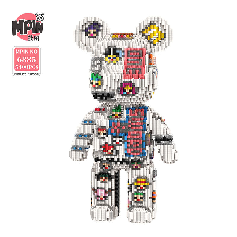 【43cm】M6885 Pirate Pixel Large Bear