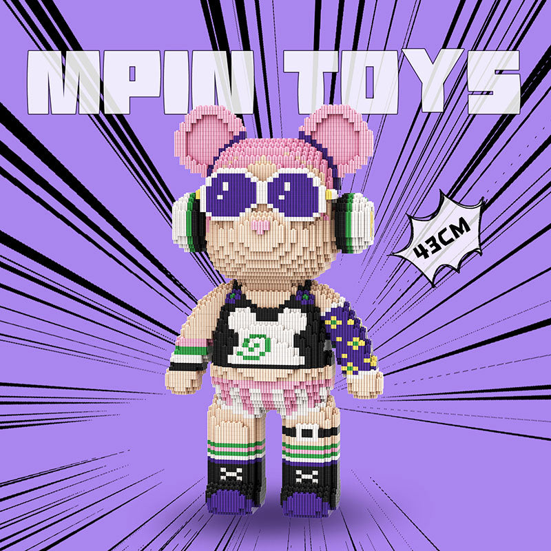43cm】M7104 Rock Girl Big Bear – MPinStore