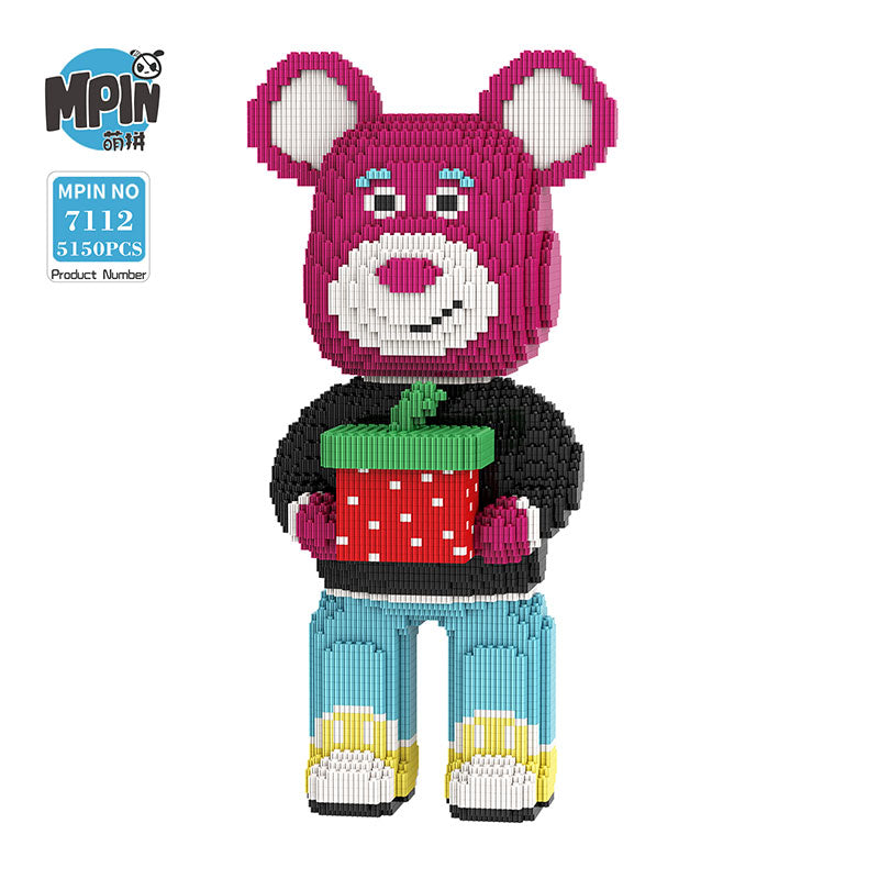 【43cm】M7112 Strawberry Boyfriend Big Bear