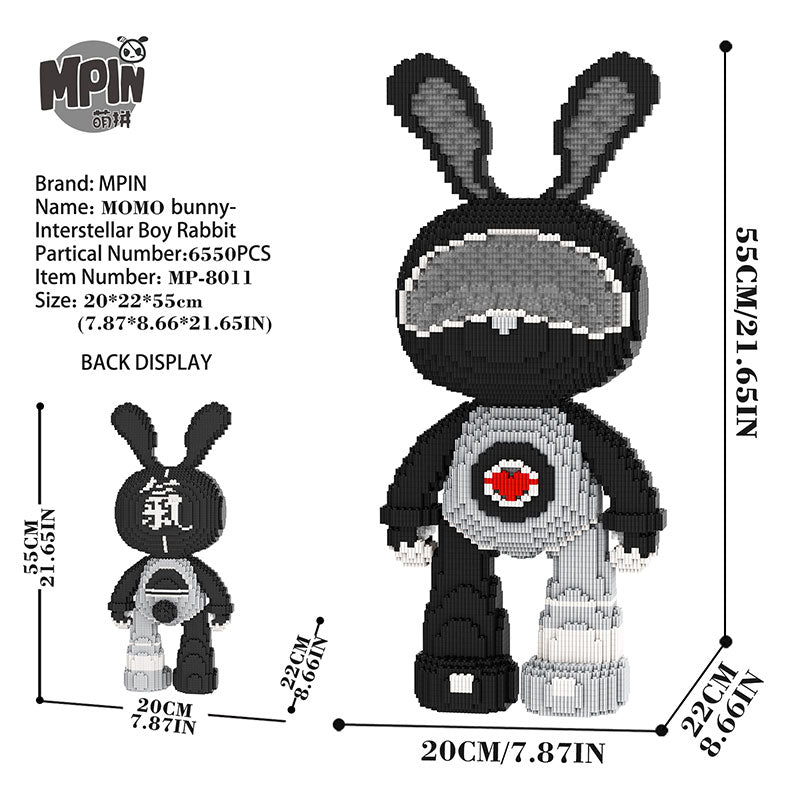 【55cm】M8011 Interstellar Boy Rabbit