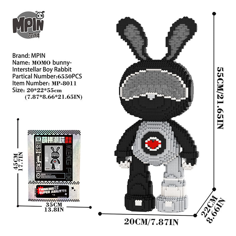 【55cm】M8011 Interstellar Boy Rabbit