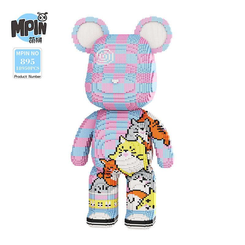 【80cm】M895 Totoro Graffiti Big Bear