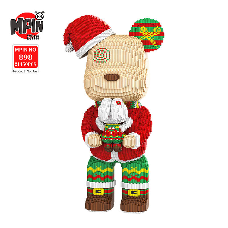 【80cm】M898 Christmas Hugs Big Bear