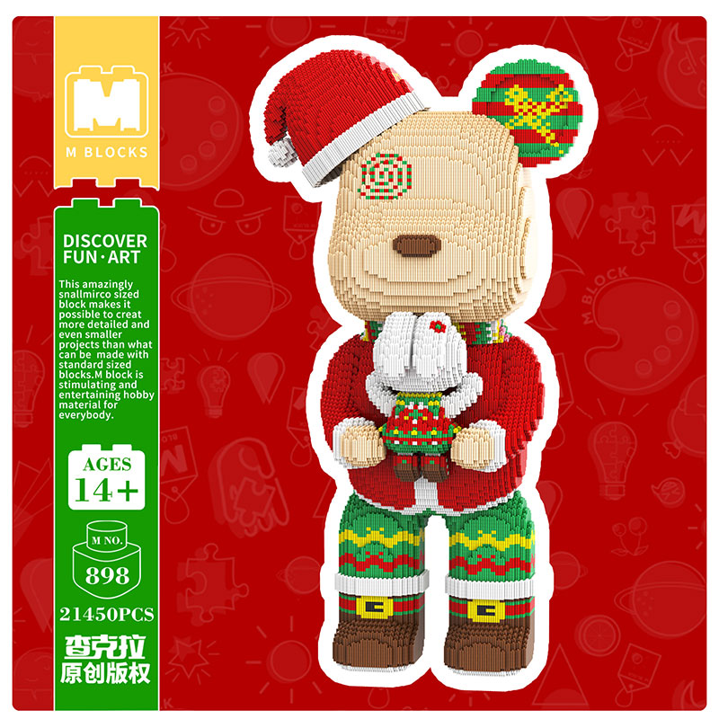 【80cm】M898 Christmas Hugs Big Bear