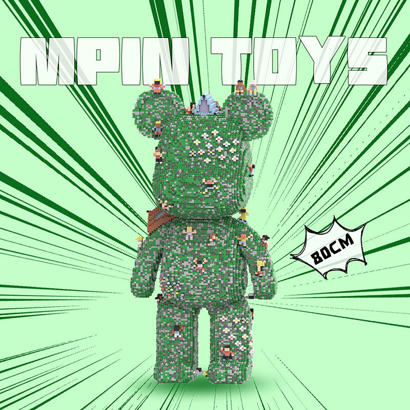 【80cm】M906 Huahua Mountain Bear