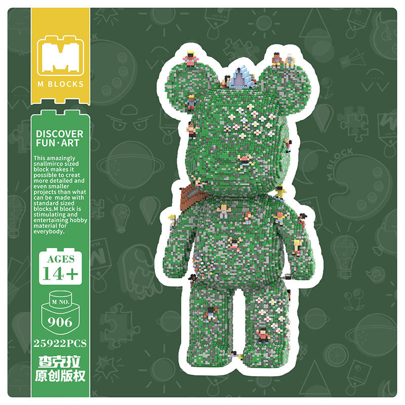 【80cm】M906 Huahua Mountain Bear