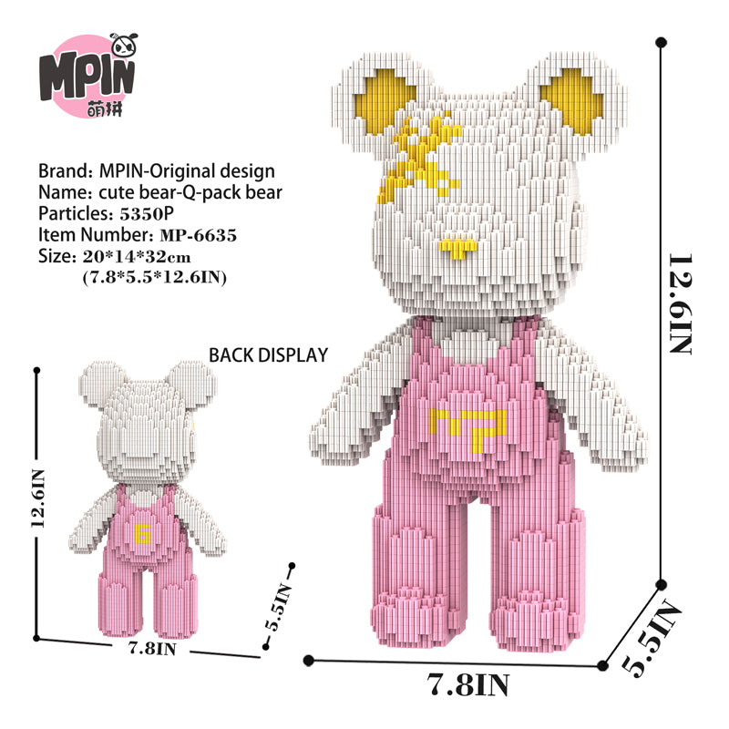 Cute bear Q-pack bear 6635