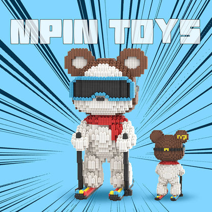 【25cm】M6900 Skiing Trumpet Bear（SY）