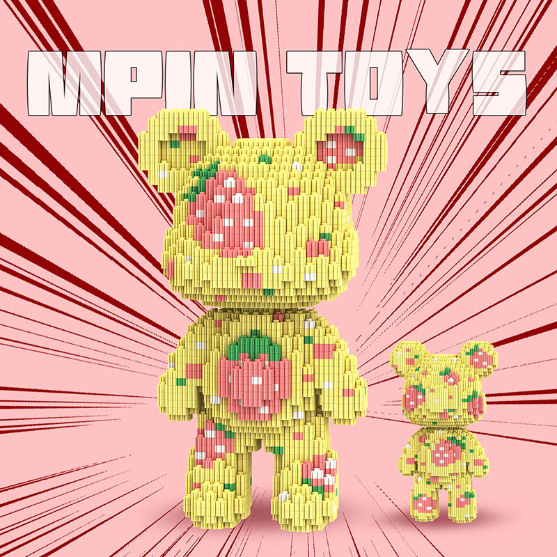 【25cm】M6903 Strawberry Little Bear（SY）