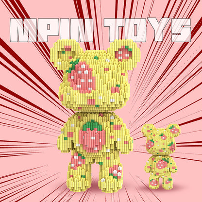 【25cm】M6903 Strawberry Little Bear（SY）