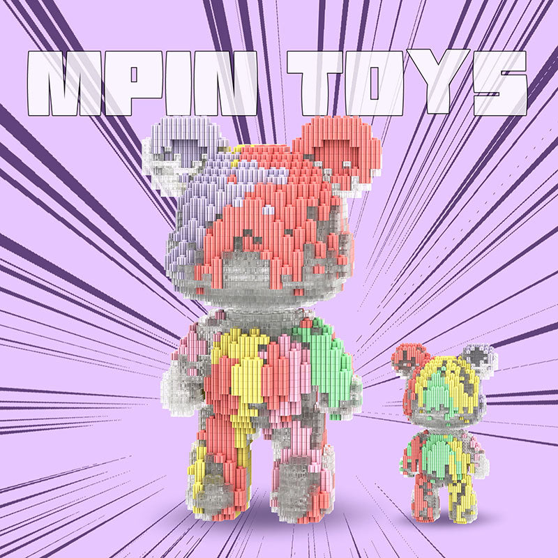 【25cm】M6905 Crystal Fluid Bear（SY）