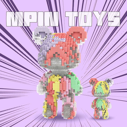 【25cm】M6905 Crystal Fluid Bear（SY）