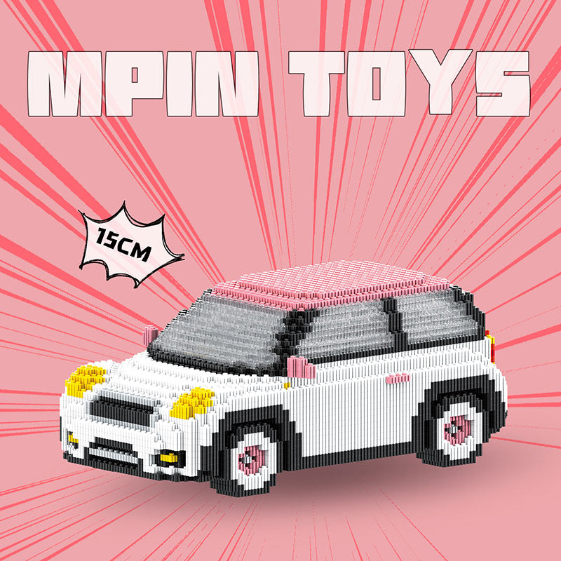 【15cm】M6520 White MINI Car