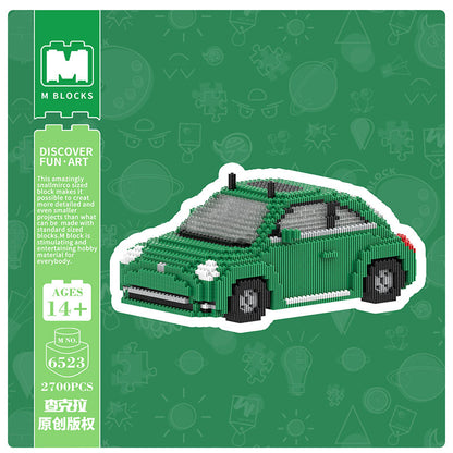 【15cm】M6523 Green Beetle Car