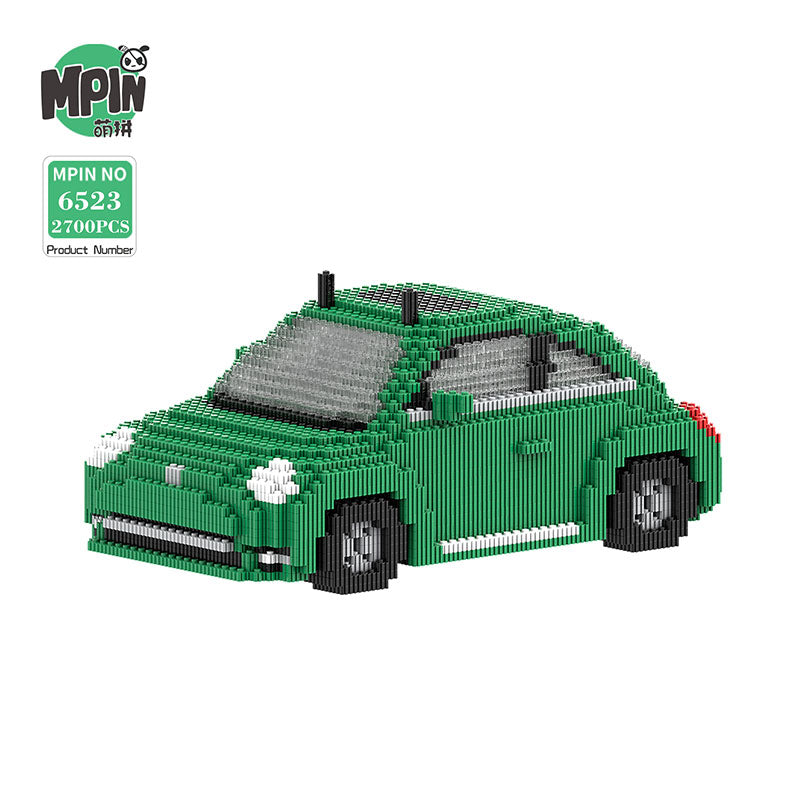 【15cm】M6523 Green Beetle Car