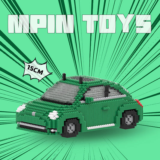 【15cm】M6523 Green Beetle Car
