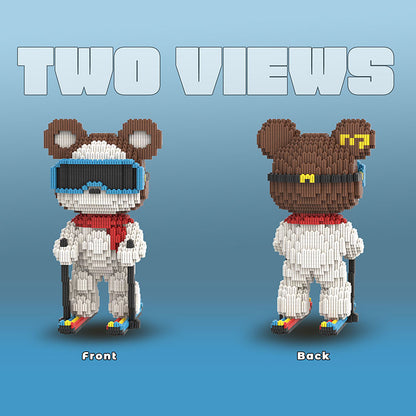 【25cm】M6900 Skiing Trumpet Bear（SY）