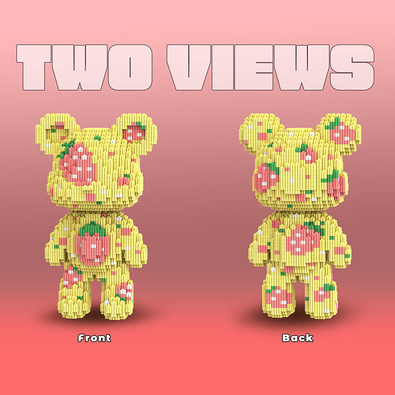 【25cm】M6903 Strawberry Little Bear（SY）