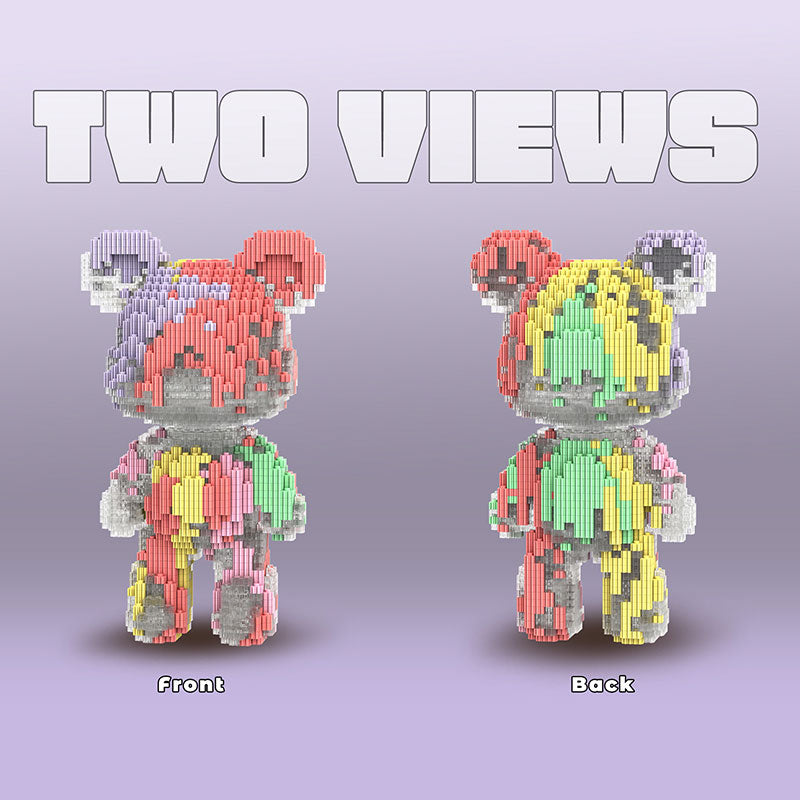 【25cm】M6905 Crystal Fluid Bear（SY）